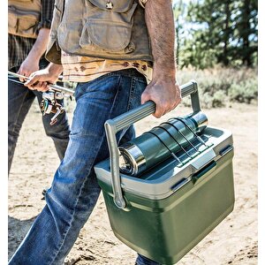Stanley 10-01623-197 Adventure 15 Litre Taşınabilir Soğutucu Kamp Buzluğu - Yeşil
