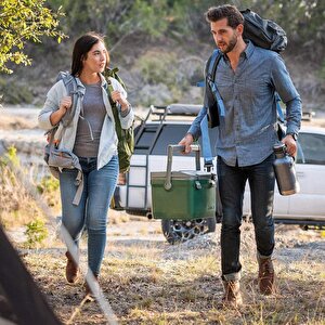 Stanley 10-01623-197 Adventure 15 Litre Taşınabilir Soğutucu Kamp Buzluğu - Yeşil