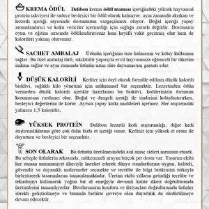 Kedi Ödül Maması - Creamy - Somonlu - 15 Gr 5'li - Delibon