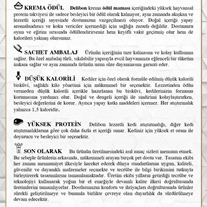 Kedi Ödül Maması - Creamy - Ton Balıklı - 15 Gr 5'li - Delibon