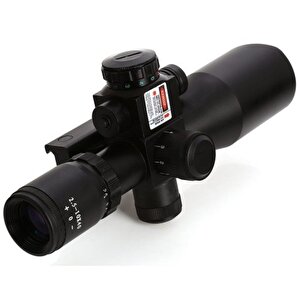 Süper Zoomlu Lazerli Profesyonel Dürbün 2.5 - 10 X 40/e
