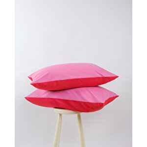 Popping Colors Yastık Kılıfı Cherie Kırmızı-fuşya 50x70