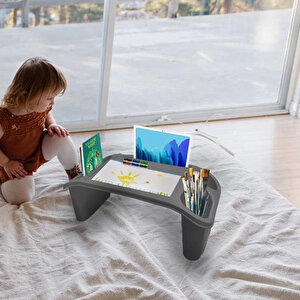 Plastik Hobi, Çalışma Masası Laptop Sehpası Gri
