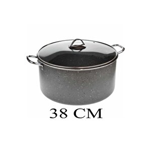 Granit Derin Tencere 38 Cm Derin Tencere