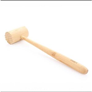 Granit Tava 24 Cm Ve Bambu Et Tokmağı