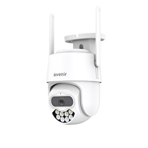 Av-s305 Gece Görüşlü Ptz 360° Hareketli Wifi Akıllı Kamera Dış Ortam Ptz Ip Kamera