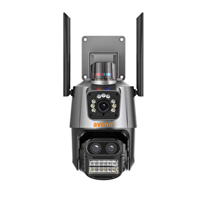 Av-m21y 6mp 8x Zoom Wifi Onvif 2 Kameralı Dış Mekan Ptz Kamera