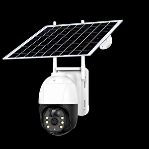 Av-m11 3mp 4g Sim Kartlı Solar Panelli Sesli Ip Gece Görüşlü Ptz Kamera