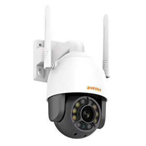 Av-s300 3mp Sese-ışığa Duyarlı Su Geçirmez Ptz Wifi Sd Kartlı Ip Sesli Kamera