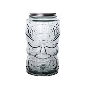 Tarro Tiki Metal Kapaklı Kavanoz 6 Litre 813821