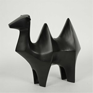 Metal Siyah Camel 13*30*25 Cm