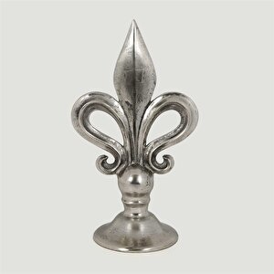 Vitale Metal Silver Küçük Alem 15*15*40 Cm