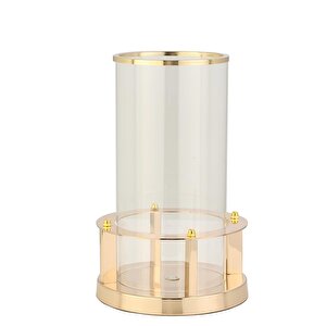 Vitale Carre Cam Mumluk Gold 19x19x30 Cm Ak.jd0087