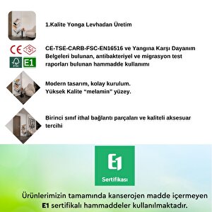Vi̇esmo Cross Dekoratif Çapraz Sekiz Bölmeli Kitaplık (beyaz)