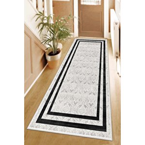 Dijital Kaymaz Yıkanabilir Modern Renkli Mutfak Halısı Salon Halısı Yolluk 80x300 cm