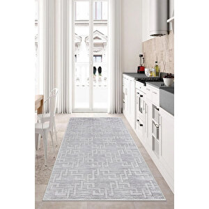 Dijital Kaymaz Yıkanabilir Modern Renkli Mutfak Halısı Salon Halısı Yolluk 120x200 cm