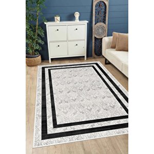 Dijital Kaymaz Yıkanabilir Modern Renkli Mutfak Halısı Salon Halısı Yolluk 160x300 cm