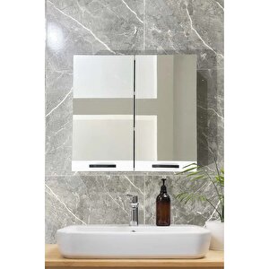 Aynalı Lavabo Banyo Dolabı