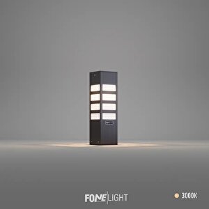 Vilorita 35 cm LED Bahçe Set Üstü Aydınlatma Antrasit Alüminyum IP65 Peyzaj Yürüyüş Yolu Bahçe Lambası 3000K