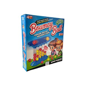 Bouncy Ball 4+ Yaş Için Süper Eğlenceli Çok Oyunculu Top Zıplatma Aile Oyunu