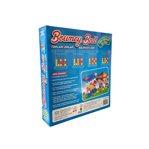 Bouncy Ball 4+ Yaş Için Süper Eğlenceli Çok Oyunculu Top Zıplatma Aile Oyunu