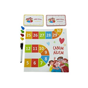 Canım Ailem 7+ Yaş Çocuklar Için 72 Kartlı Eğlenceli 2-4 Kişilik Aile Kutu Oyunu