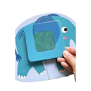 Dokulu Hayvanlar 1+ Yaş Çocuklar Için 18 Parçalı Eğitici Ve Eğlenceli Yapboz-puzzle Serisi