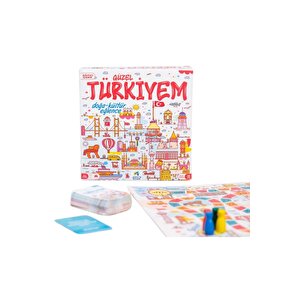 Ca Games Güzel Türkiyem Doğa-kültür-eğlence 210 Parçalı Eğitici 7+ Yaş Çocuklar Için Kutu Oyunu