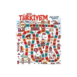 Ca Games Güzel Türkiyem Doğa-kültür-eğlence 210 Parçalı Eğitici 7+ Yaş Çocuklar Için Kutu Oyunu