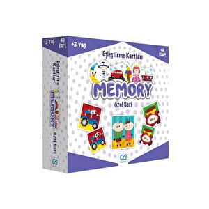 Özel Seri Temalı 48 Kartlı Eğitici Memory Çocuk Eşleştirme Hafıza Oyun Kartları