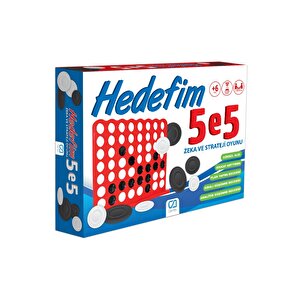 Hedefim 5'e 5 6+ Yaş Çocuklar Için Çok Oyunculu Eğlenceli Zeka Ve Strateji Aile Kutu Oyunu