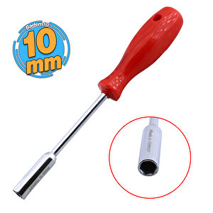 Lokma Uçlu Tornavida 10 Mm Altıgen Köşeli 23 Cm Plastik Saplı 1 Adet 230 Mm