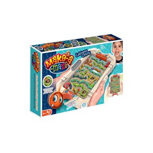 Make-a-maze 4+ Yaş Çocuklar Için Çok Oyunculu Süper Eğlenceli Eğitici Labirent Kutu Oyunu