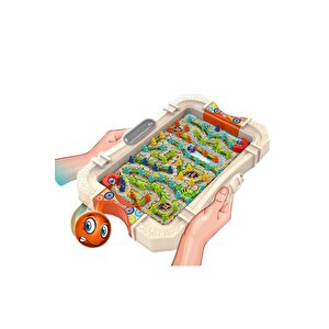 Make-a-maze 4+ Yaş Çocuklar Için Çok Oyunculu Süper Eğlenceli Eğitici Labirent Kutu Oyunu