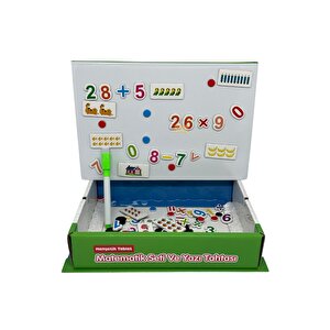 4+ Yaş 84 Parça Manyetik Tablet Matematik Seti Ve Yazı Tahtası Eğitici Ve Öğretici Aktivite Oyunu