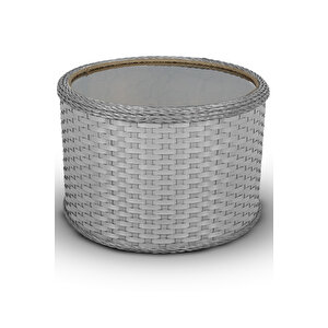 Lumi̇s Krem Rattan Di̇psi̇z Kuyu Krem