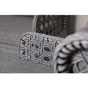 Montego Rattan Bahçe Takimi 3+1+1+masa