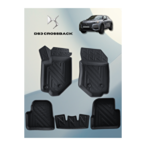 Ds3 Crossback 2018+ Sonrası  5,5d Havuzlu Paspas Tpe Malzeme