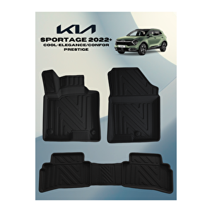 Kia Sportage 2022+ (cool-elegance / Konfor Prestige) 5,5d Havuzlu Paspas Tpe Malzeme