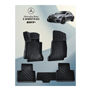 Mercedes E Serisi W213 2017+ Sonrası  5,5d Havuzlu Paspas Tpe Malzeme