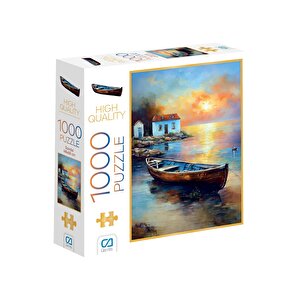 Sandal 1000 Parça 2,2mm Kalınlık 48x68cm Profesyonel Hobi Puzzle Yapboz Serisi