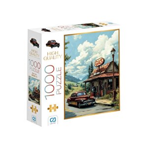Eski Yol 1000 Parça 2,2mm Kalınlık 48x68cm Profesyonel Hobi Puzzle Yapboz Serisi