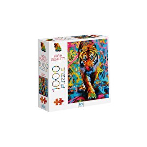 Kaplan 1000 Parça 2,2mm Kalınlık 48x68cm Profesyonel Hobi Puzzle Yapboz Serisi