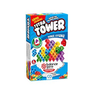 Tetra Tower 3+ Yaş Çocuklar Için Süper Eğlenceli İki Oyunculu Denge Kurma Oyunu