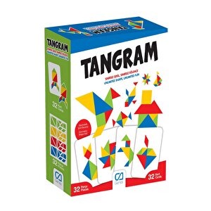 Ca Games Tangram 32 Parça 5+yaş Çocuklar Için Sınırsız Şekil Sınırsız Eğlenceli Eğitici Zeka Oyunu