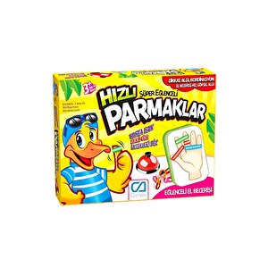 Ca Games Hızlı Parmaklar 3+ Yaş Çocuklar Için 36 Kartlı Süper Eğlenceli Eğitici El Beceri Kutu Oyunu