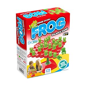 Frog Balance Game Denge Oyunu 3+ Yaş Için Çok Oyunculu Süper Eğlenceli Eğitici Aile Oyunu