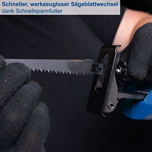 Scheppach Tilki Kuyruğu Testere Bc-rs250 2*2ah