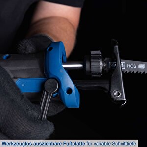 Scheppach Tilki Kuyruğu Testere Bc-rs250 2*2ah