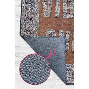 Sadece İyi Hisler Etnik Desenli Halı Geometrik Salon Halısı Çok Renkli Oturma Odası Halısı 160x240 cm